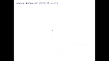 Lecture 6: Equivalence relations