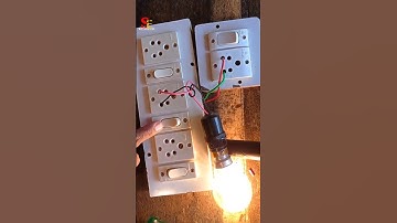 3 Switch & 3 Socket Connection Hindi | Electric Switch Board Connection #short