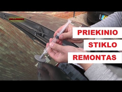 auto remontas: PRIEKINIO STIKLO REMONTAS