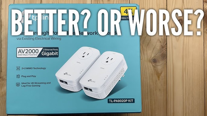 Speed Up Your Network: The TP-Link Av1000 Powerline Starter Kit Unboxing  and Review! 