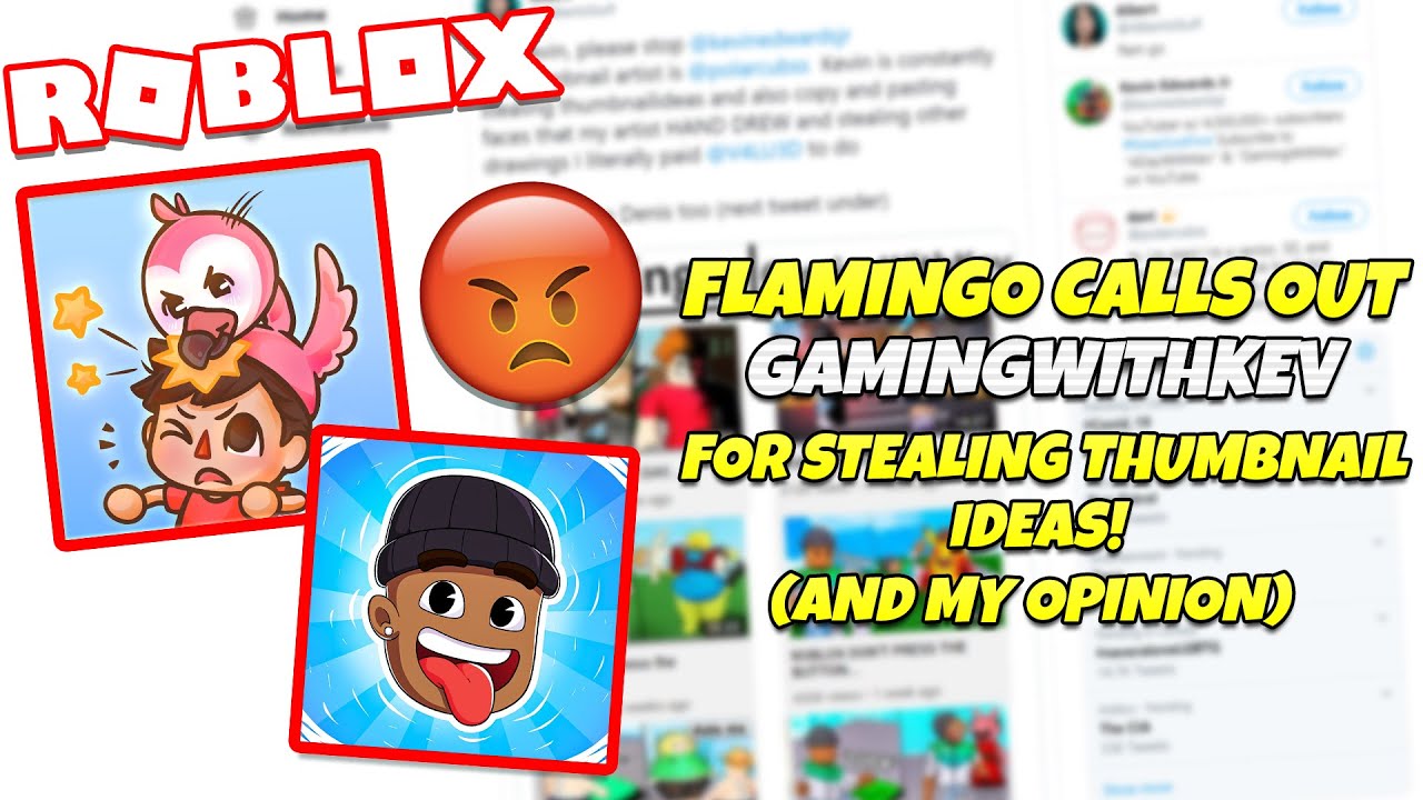 Gamingwithkev Called Out By Albert Stealingwithkev - albert flamingos accounts roblox