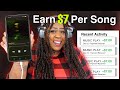 Get Paid $7 Per Song Just By Listening To Music (I Tried It) Make Money Online WORLDWIDE