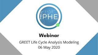 Webinar: GREET Life Cycle Analysis Modeling screenshot 4