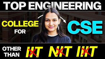 Top Engineering Colleges for CSE Other than IIT😱 | BEST CSE Colleges | Shilpi Ma