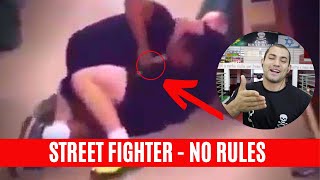 JIU JITSU FIGHTER VS STREET FIGHTER - NO RULES ON THE STREETS