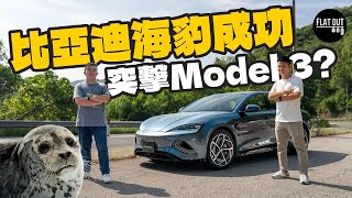 海豹狙擊Model 3？37萬BYD Seal 0-100只需3秒8！比亞迪電車終於有操控？| Flat Out Review #FlatOut試車 #地板油