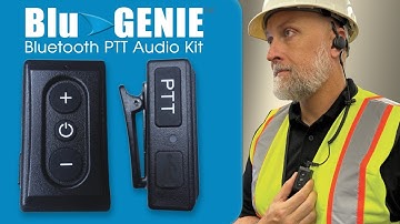 Blu-Genie bluetooth PTT module for Android and Apple push-to-talk.