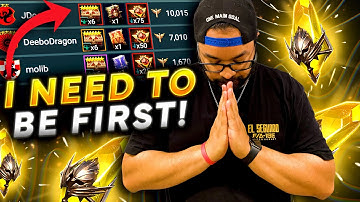 ALL IN! I Hit GOLD Opening My Sacred Shards To Get The TOP Spot! | Raid Shadow Legends
