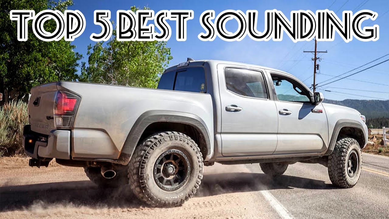 Top 5 BEST Sounding 2016-2022 3.5L V6 Toyota Tacoma Exhaust Systems