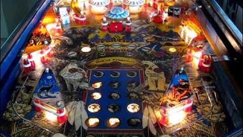 Bally Frontier pinball machine