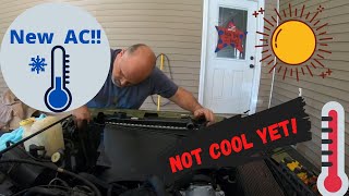 Jeep Wrangler Air conditioning Installation (Part 1)! Installing AC on My  Wrangler SE - YouTube