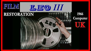 1966 Using the LEO III Computer, UK Computing History:  A FILM RESTORATION 4k Color British Lyons