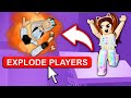 I Accidentally EXPLODED SOMEONE Out of The GAME!! In Tower of Easy (Roblox)