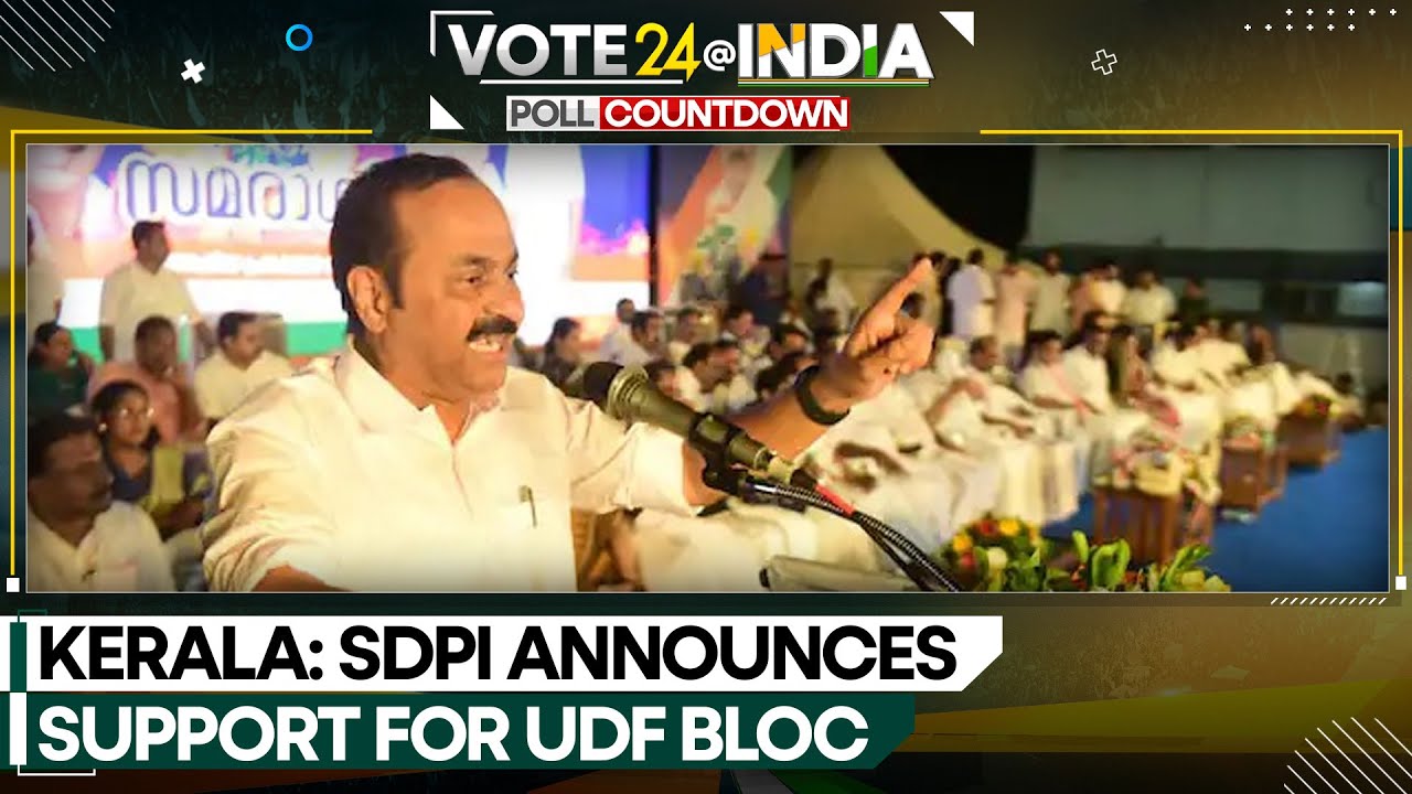 Lok Sabha Elections 2024 SDPI announces support for Congress led UDF bloc in Kerala  WION