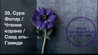 35. Сура Фатир / Чтение корана / Саад аль-Гамиди