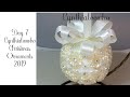 Day 7 Pearls & Bling Elegant Christmas Ornament with Cynthialoowho 2019