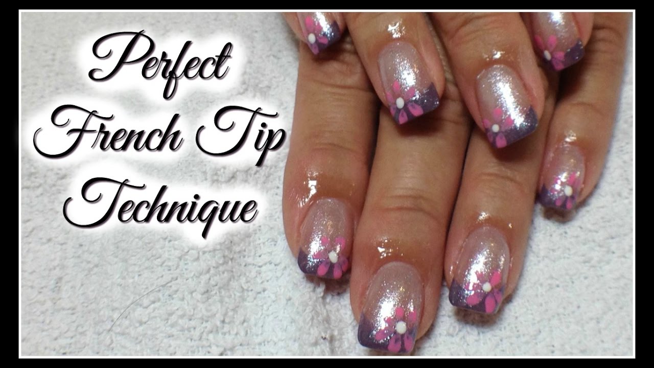 How to Beginner Nail Polish Perfect French Manicure Tutorial