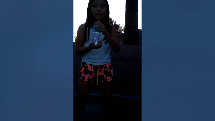 Water bottle challenge