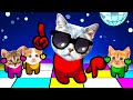 Among Us Mini Crew Baby Cats and PETS with Cup Song animation😸