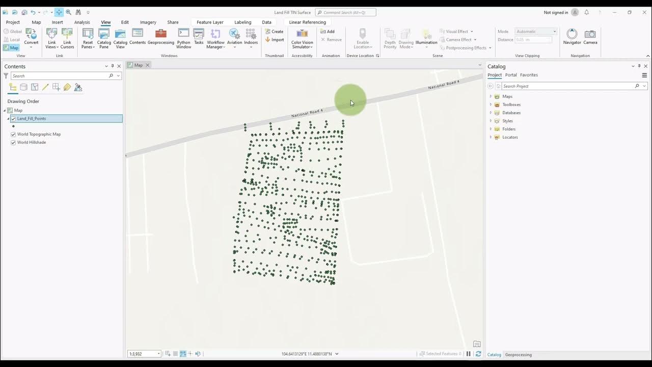 How To Create TIN Surface In ArcGIS Pro YouTube