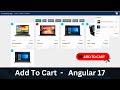 Add to cart in angular  angular 17