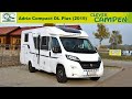 Adria Compact DL Plus (2019): Viel Platz trotz schmalem Aufbau? - Review/Test | Clever Campen