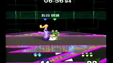 DDRKirby(ISQ) - 3-23,24-11 - SSBM - #81 - Green(Falcon) vs. Blue(Peach).MPG