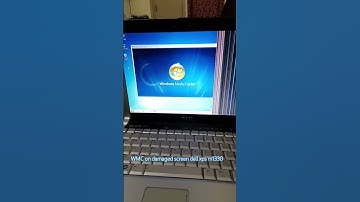 windows media center on screen-damaged dell xps m1330