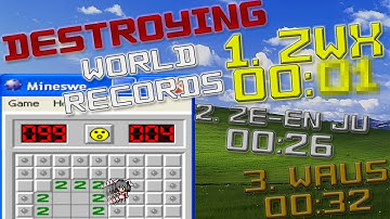 DESTROYING Minesweeper World Records with FASTEST Bot