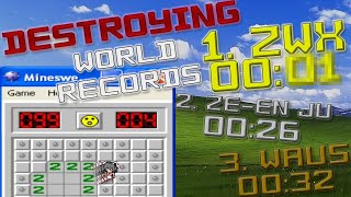 DESTROYING Minesweeper World Records with FASTEST Bot