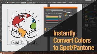 Convert to spot colors