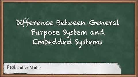Embedded System | Introduction to Embedded System | Embedded System and RTOS