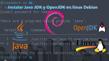 Cómo instalar #java y #openjdk en #linux #debian