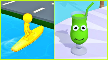 Juice run Vs Shape-shifting 🟡🟡🟡Max All Big Levels Walkthrough Android iOS mobile Gameplay