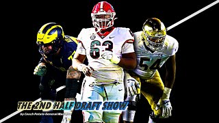 Offensive Tackle & Interior Offensive Line Rankings 2024 NFL Draft | The 2nd Half Draft Show Ep. 95