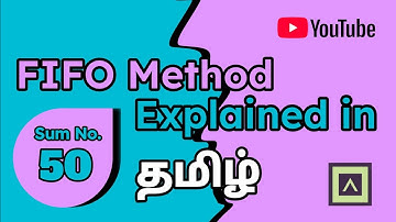 FIFO (Material Returns) Method தமிழில் விளக்கம் | Sum no: 50 | Cost Accounting | Materials Chapter