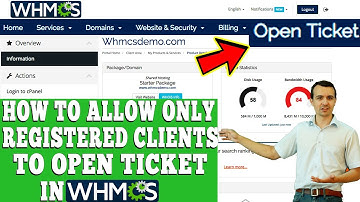 HOW TO ALLOW ONLY REGISTERED CLIENTS TO OPEN TICKET IN WHMCS? [STEP BY STEP]☑️