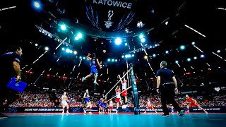 Dangerous Left-Handed Spiker from Italy - Yuri Romanò | World Championship 2022 (HD)