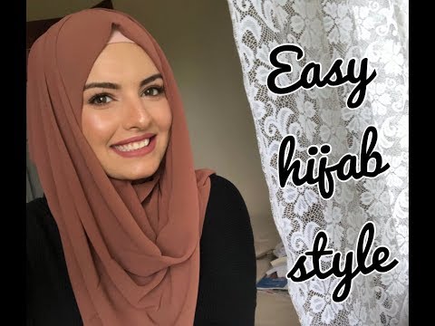 Hijab tutorial-Elegant & Easy