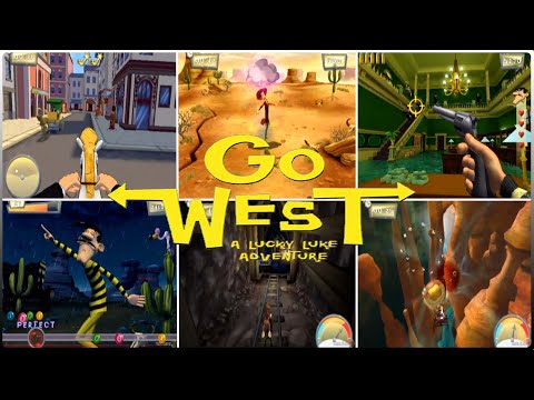 Go West! A Lucky Luke Adventure - nintendo wii minigames