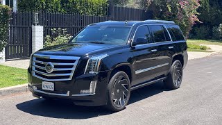2015 Cadillac Escalade Premium with 24” Luxxx Alloys Wheels