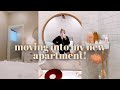 MY LAST COLLEGE MOVE-IN VLOG! moving into my new apartment: organizing, decorating & mini-tour