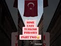 Some easy turkish phrases / Level One