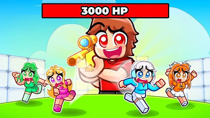 Roblox Rivals But I Have 3000 HP Vs MY CRAZY FAN GIRLS...
