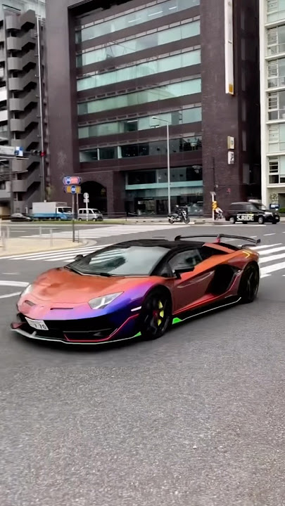 Aventador SVJ Gintani F1 Sound 🔥 #aventador #svj #gintani #exhaust