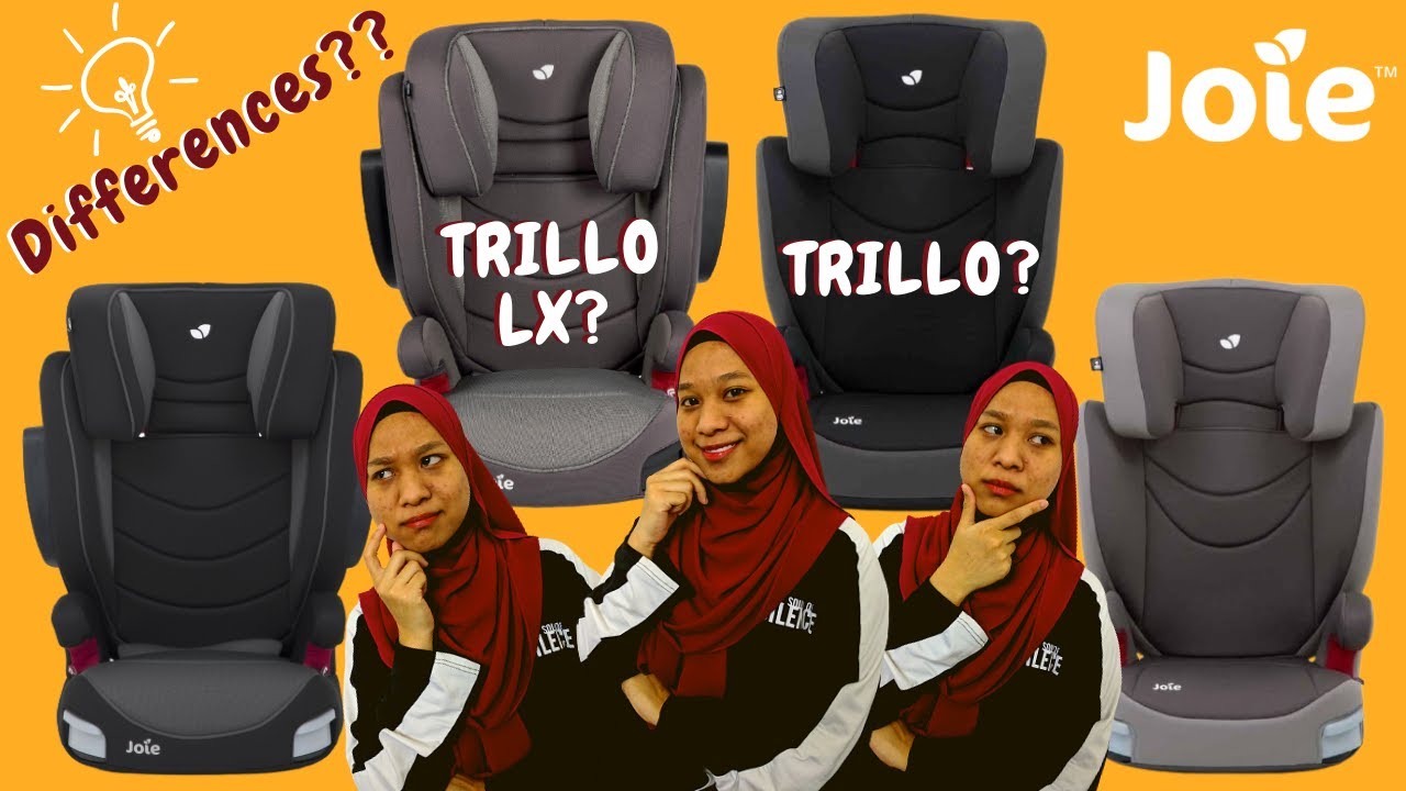 Differences between Joie Trillo & Joie Trillo LX Booster 