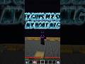 I tried insane and impossible clutch 😱#minecraft #insaneclutch #mlgclutch #viral