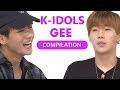 K-IDOLS DANCING TO SNSD GEE (COMPILATION)