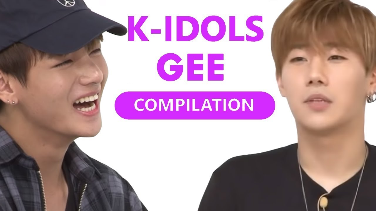 K-IDOLS DANCING TO SNSD GEE (COMPILATION)