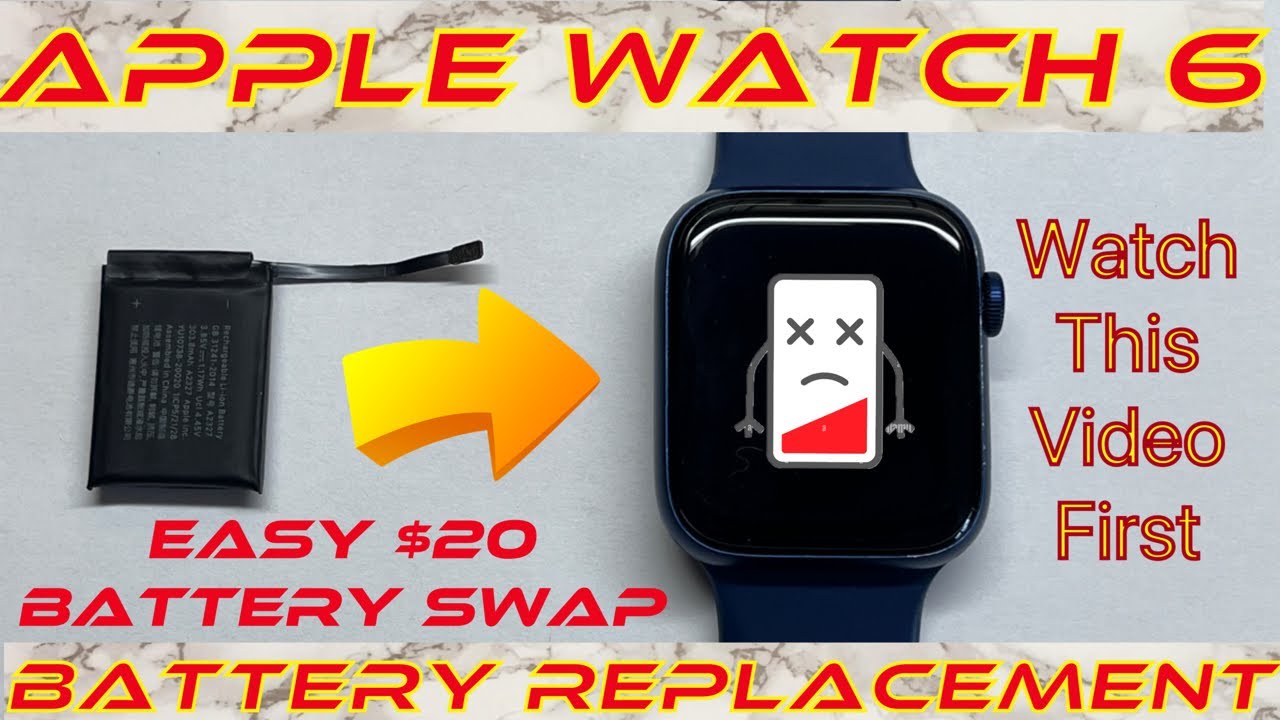 Super Simple 20 Apple Watch 6 Battery Upgrade You Can Do Yourself Super Simple 20 Apple Watch 6 Battery Upgrade You Can Do Yourself